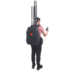 9 Bands Omni Directional High Power Backpack Anti Drone UAV Jammer with Wired Remote Control