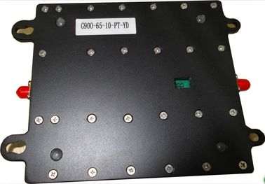 High Speed Black Cell Phone Signal Repeater , High Gain Amplifier ≥ 65dB