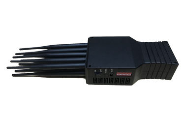 VHF UHF Lojack Radio small pocket jammer 10 antennas CDMA GSM 3G 4G WiFi