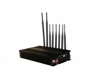 Black Cell Phone Signal Jammer 2G 3G 4G , WIFI Signal Blocker