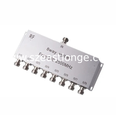 8.5db 8 Way High Frequency Splitter 800-2500MHZ with N-female Connector