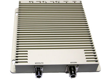 White TRI-BAND Repeater With 200m² Coverage Area , Cellular Signal Repeater