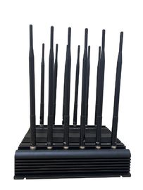 Optional IoT Smart Management Software Control EST-804F12 12 Bands Cell Phone 2G 3G 4G 5G WIFI Signal Jammer